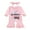 Pink, variant on Bagilaanoe Newborn Baby Girl Easter Jumpsuit Letters Print Long Sleeve Bodysuit Headband 3M 6M 9M 12M 18M Infant Spring One Piece Romper