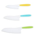 thumbnail image 5 of fastboy Fruits Slicer Plastic Kids Vegetable Cakes Cutlery Bread Lettuce Salad Cooking Tableware, Random Color, 3Pcs, 5 of 5