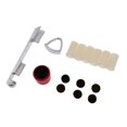 thumbnail image 1 of VONKY Billiard Pool Cue Repair Maintenance Kit Set -Tips -Ferrules -Scuffer -Clamp, 1 of 7