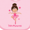 thumbnail image 4 of Inktastic Ballerina Tutu Princess Girls Baby Bib, 4 of 4