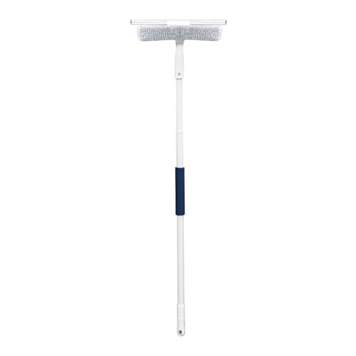 Unger Window Washing Kit with Scrubber, Squeegee, 5ft. Telescoping Pole – Window Cleaner Tool Set for House Window Maintenance, Professional Grade Home Window Cleaning Kit