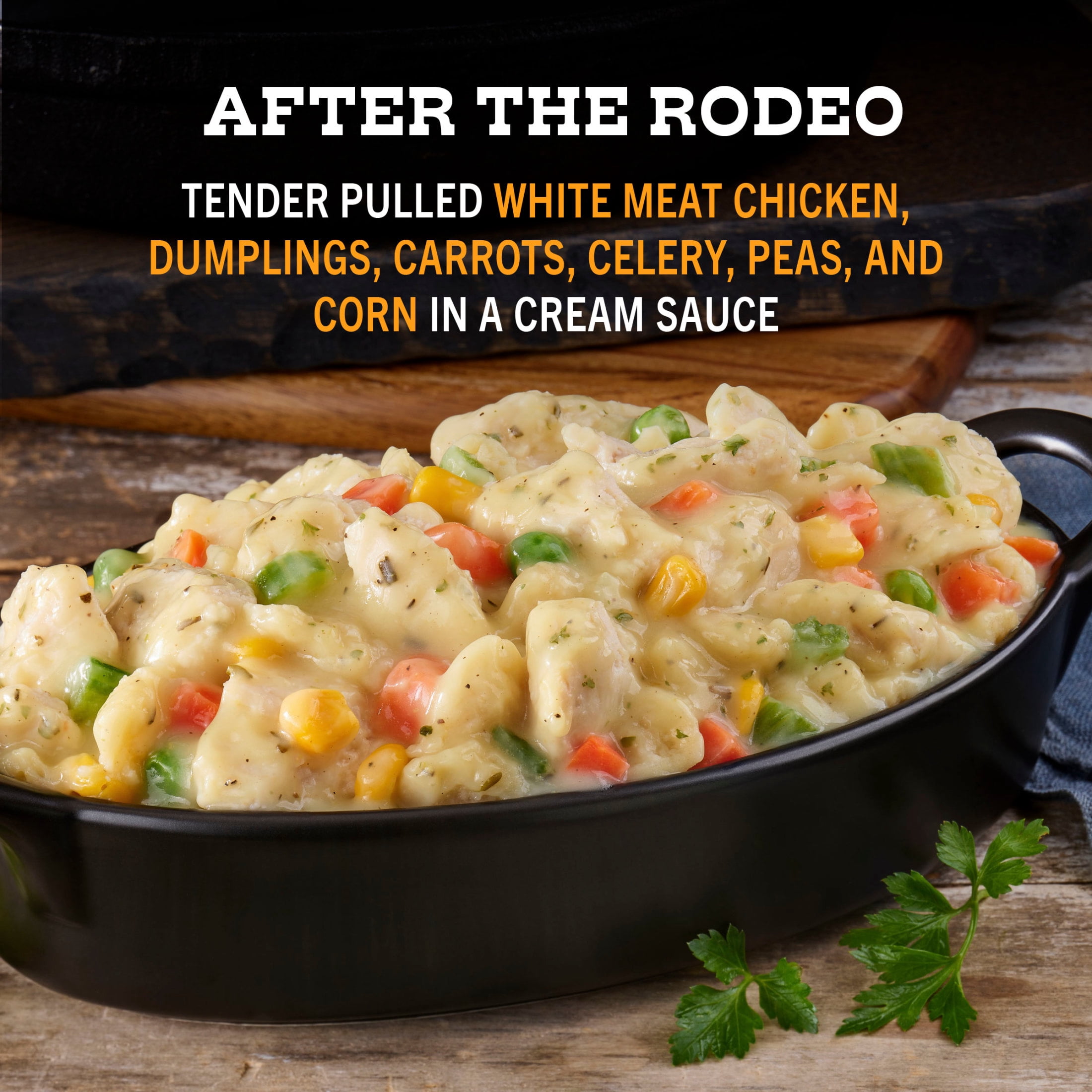 Yellowstone Chicken and Dumplings Family Size Meal, Protein Dinner, Family Frozen Meals  2 lb.