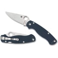 thumbnail image 2 of Spyderco Para Military 2 Pocket Knife 3.45" Drop Point CPM-SPY27 Satin Blade G-10 Handle Blue, 2 of 4