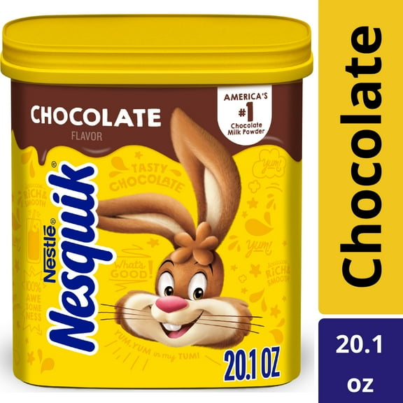 Nesquik Chocolate Flavor Powder Drink Mix, about 43 Servings, 20.1oz 20.1 oz