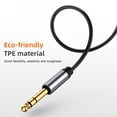 thumbnail image 3 of 3.5 mm to 6.35 mm Audio Cable 25Ft, 3.5mm 1/8" Male TRS to 6.35mm 1/4" Male TRS Stereo Audio Cable for Cellphone, Amplifiers(10Ft/3M), 3 of 9