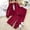 k-1549Brick Red3112, variant on SONGGE Toddler Outfit Sets Solid Color Lapel Children Casual Comfortable Long Sleeved Tops Pants Set Back To School Cute Clothing Sets