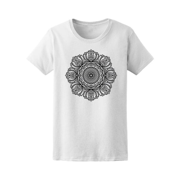 Tribal Lotus Flower Mandala Tee Women's -Image by Shutterstock