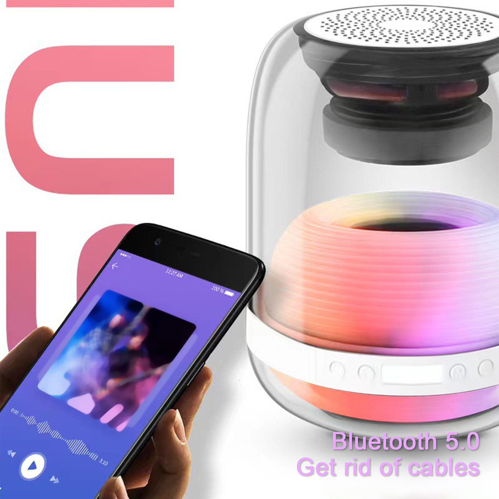 Back to School Supplies Dqueduo Electronics Bluetooth Speaker With