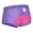 Purple, variant on Women's Padded Cycling Underwear - High Performance Panties for Women Black S