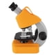 thumbnail image 1 of Kit de microscopio para niños microscopio de mano de imagen clara hueca profesional portátil amarillo para observar muestras, 1 of 8