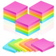 thumbnail image 2 of atopo 24 Pack Sticky Notes  6 Bright Color  Self-Stick Notes 3 in x 3 in 100 Sheets/Pad, 2 of 4