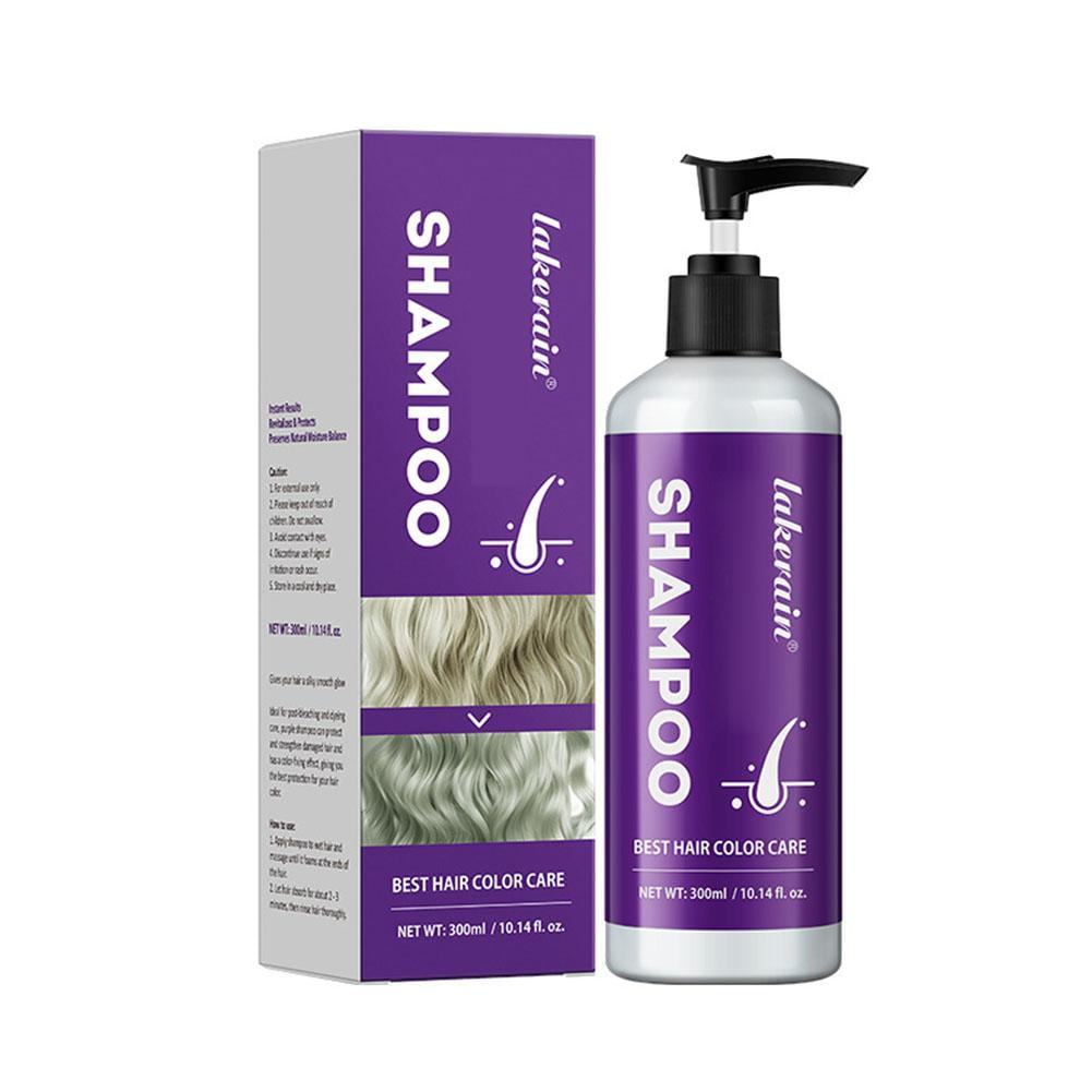 Wmool 300ml Lock Color * Shampoo Fix Hair Color Remove Tones