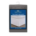 thumbnail image 5 of TODAY'S HOME Jupe de Lit Classique Ajustée, Microfibre, 14 Pouces Longueur de Chute, Grand, Gris, 5 of 5