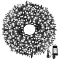 thumbnail image 1 of Cadena de luces MZD8391, 105 pies, 300 LED, color blanco, 8 modos de memoria, 1 of 9