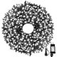 thumbnail image 1 of Cadena de luces MZD8391, 105 pies, 300 LED, color blanco, 8 modos de memoria, 1 of 9