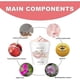 thumbnail image 2 of Peach Scrub Moisturizing Moisturizing Cleansing Softening Chicken Skin Horny Rubbing Mud Treasure Ice Cream Scrub, 2 of 5