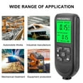 thumbnail image 2 of Paint Thickness Gauge for Non-Destructive Measurement, Sophisticated Integrated Probe with Automatic Detection, Perfect for Manufacturing, Metal Processing, Chemical Industry,, 2 of 5