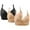 Black, variant on Wireless Bras for Women,Womens Bras,Stretch Fabric,Breathable,Solid,Nylon,Khaki,XS(US:4)