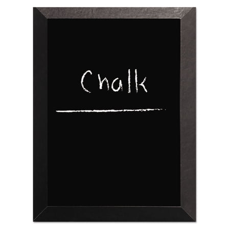 Kamashi Chalkboard - 1200 x 900 mm - Non-Magnetic Surface, Black MDF Frame