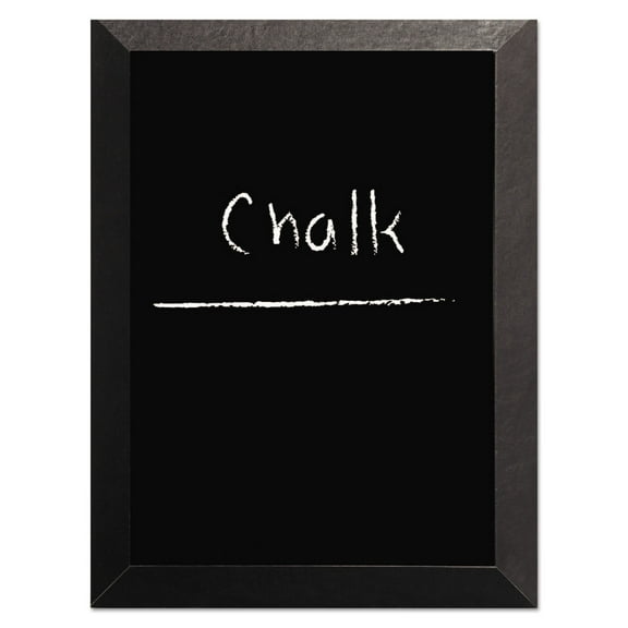 Kamashi Chalkboard - 1200 x 900 mm - Non-Magnetic Surface, Black MDF Frame