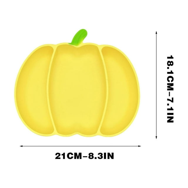 ICQOVD Halloween Decorations,Halloween Decorations,Halloween Pumpkin Large Suction Cup Complementary Food Box Integrated Compartment Tableware Home Decor