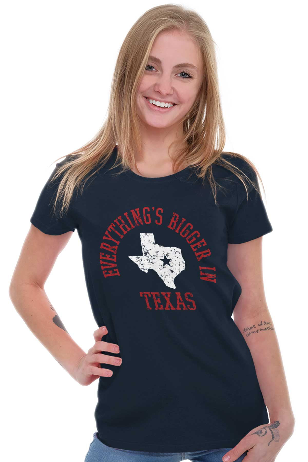 Map Tees Shirts Tshirts For Womens Bigger In Texas Lone Star State TX ...