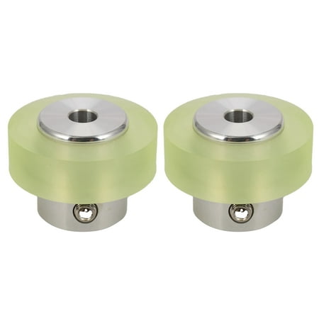 

2X 300mm Aluminum Polyurethane Industrial Encoder Wheel Measuring Wheel for Measuring Encoder