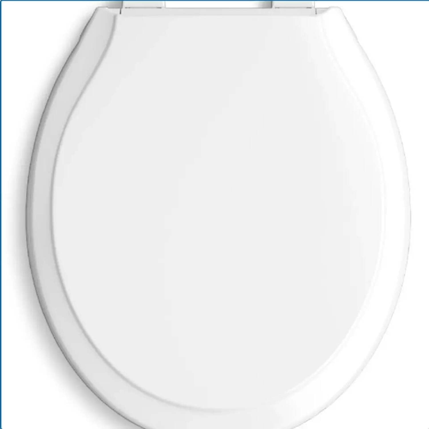 &nbsp;Kohler 1 Pack Retmore 78152-A-O Quiet-Close Antimicrobial Round Toilet Seat Plastic White