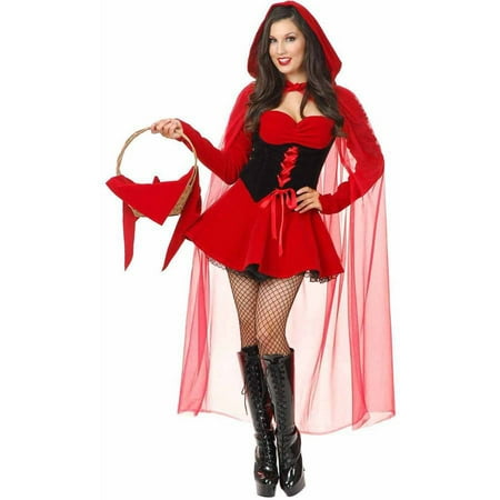 Velvet Riding Hood Women's Adult Halloween