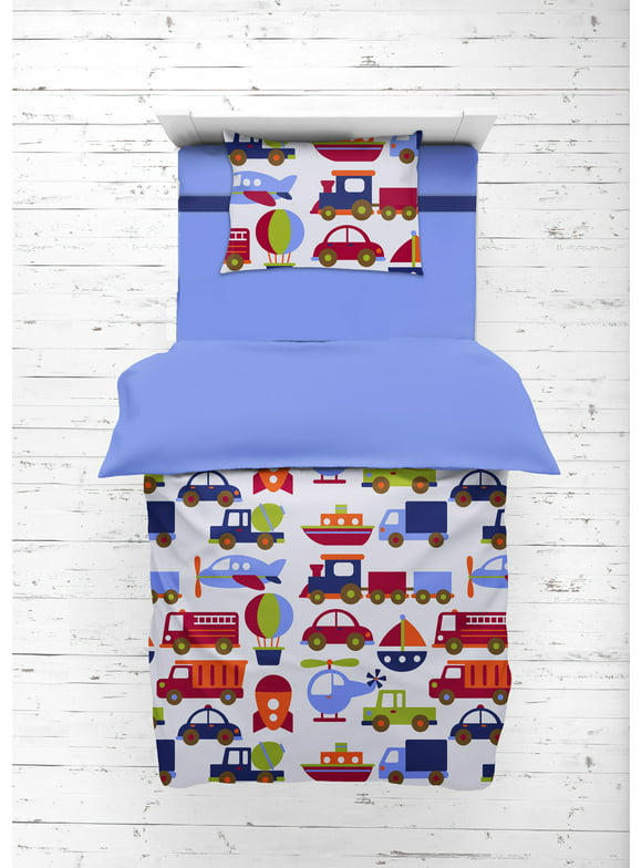 Bacati 4 Piece Bedding Sets, Toddler Bed