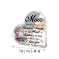thumbnail image 3 of Nana Gifts, 2D Acrylic Moon Decor, Engraved Touching Sayings, Mother's Day Present for Nana, Grandma, Nanny, Birthday Holiday Gift, Tabletop Ornament for Home Living Room, 3 of 8