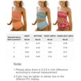 thumbnail image 3 of Maillots de Bain Bandeau 2 Pièces Taille Haute pour Femmes, 3 of 5