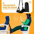 thumbnail image 4 of Airplanes Foot Support Cushion Portable Leg Elevator for Long Hauls Flight Comfort And Relaxation, 4 of 8