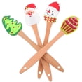 thumbnail image 2 of Here's a well structured product description for your **4pcs Christmas Silicone Cake Scrapers with Handle**:\n\n \n\n🎄 **4pcs Christmas Silicone Cake, 2 of 5