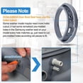 thumbnail image 3 of Joint de Porte Rondelle Compatible avec Samsung WF393BTPARA/A2, 3 of 6