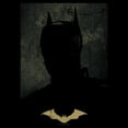 thumbnail image 2 of Junior's The Batman Silhouette Portrait  Graphic Tee Black Small, 2 of 3