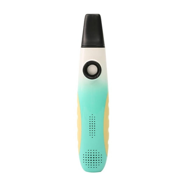 Flauta Kazoo Fácil de Tocar Acompañamiento Profesional con Cordón para Colgar al Cuello Fácil blanco verde