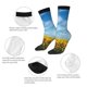 thumbnail image 4 of Balery Blooming Sunflower Field Calcetas Largas con Estampado para Hombre y Mujer – Suaves y Transpirables, Talla Única (US 5-11), 4 of 6