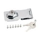 thumbnail image 2 of Cerrojo de seguridad con llave Perfecl cerrojos con llave aleación de zinc 2 llaves universales, 2 of 8