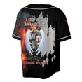 thumbnail image 3 of Jesus is My Savior Warrior Of Christ Baseball Jersey S-5XL, 3 of 6