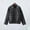 Black, variant on LOVZFMLL Jackets for Women Fashionable Bow Embroidered Leather Jacket Long Sleeved Hooded Leather Jacket/Jacket
