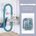 thumbnail image 4 of EASTIN 2Pcs Magnetic Curtain Tiebacks, Decorative Rope Curtain Holdback Handmade Rope Clips Magnetic Buckle, 4 of 6