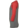 thumbnail image 4 of Bella Canvas 3/4-Sleeve Baseball T-Shirt, 4 of 5