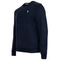 thumbnail image 2 of U.S. POLO ASSN. Sudadera para hombre - Forro polar diagonal con acabado carbono, cuello redondo, algodón Azul oscuro L (Large), 2 of 3