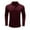 Wine Red, variant on YYDGH Men's Polo Shirts Long Sleeve Striped Sweatshirt Fashion Casual Loose Fit Fall Classic Button Up Athletic Stylish Golf Shirts