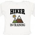 thumbnail image 4 of Inktastic Future Hiker in Training Boys or Girls Long Sleeve Baby Bodysuit, 4 of 5