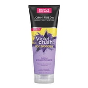 John Frieda Violet-Crush Color Protection Purple Conditioner with Violet Pigments, 10.8 fl oz