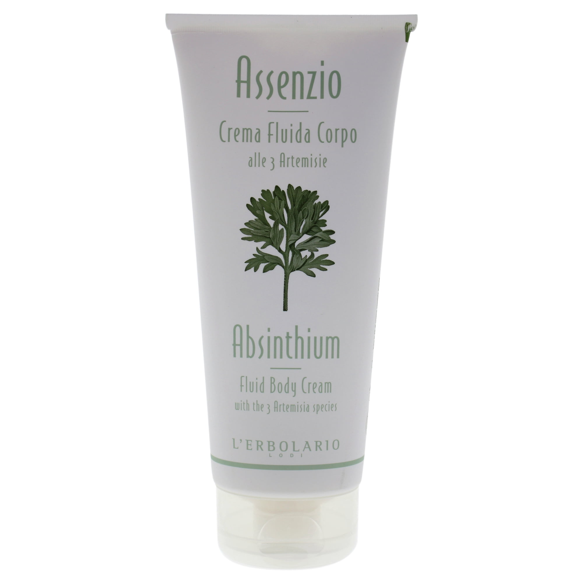 L'Erbolario Absinthium Fluid Body Cream Lotion, Body Moisturizer, 6.7 oz