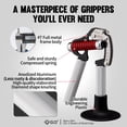 thumbnail image 5 of GD IRON GRIP Hand Grip Strengthener (Grip Strength Trainer) Premium Forearm Strengthener (EXT.80 - 55~176lbs, With Handle Extensions) Adjustable Hand Gripper for Grip Strength, 5 of 7