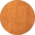 thumbnail image 1 of Ahgly Company Indoor Round Abstract Orange Contemporary Area Rugs, 4' Round, 1 of 1